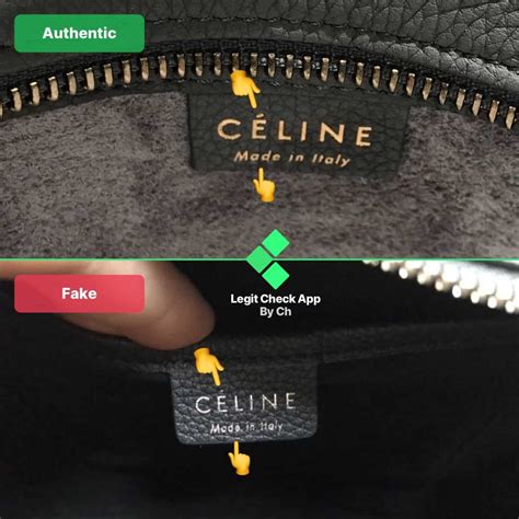 real celine vs fake|Authentic vs. Fake: Your Guide to Identifying Genuine Celine Bags.